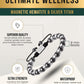 High Power Magnetic Hematite Bracelet Silver Titan