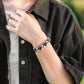 Magnetic Hematite & Moonstone Beaded Bracelet for Women