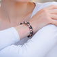 Magnetic Hematite & Rose Quartz Beaded Bracelet for Women