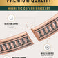 Stamped Native Magnetic Copper Bracelet Cuff for Men