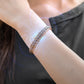 Women’s Inlay Copper Wire Magnetic Therapy Bracelet Bangle