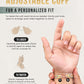 Woven Tri-Tone Magnetic Therapy Bracelet Cuff