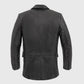Marco men's New Zealand lambskin blazer by Whet Blu NYC, back side view
