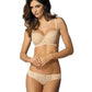 Gorteks Marilyn Beige Full Figure Semi Sheer Bra