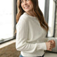 Mason White Button Up Cardigan