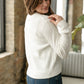 Mason White Button Up Cardigan
