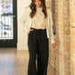 Mason White Button Up Cardigan
