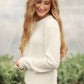 Mason White Button Up Cardigan
