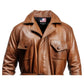 Men Brown Leather Coat – Leather Coat Brown for Men
