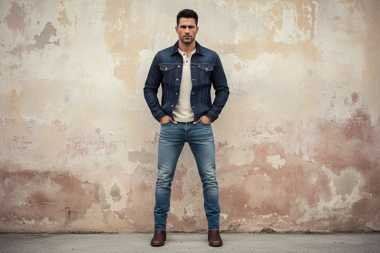 Men's Denim Banner