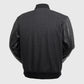 Men's Whet Blu NYC varsity bomber jacket back view
