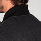 Men's Whet Blu NYC varsity bomber jacket in a detailed color view