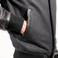 Men's Whet Blu NYC varsity bomber jacket with visible pocket detail