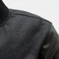 Whet Blu NYC men's varsity bomber jacket, shoulder view