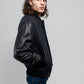 Whet Blu NYC men's varsity bomber jacket side view