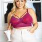 Mia Wire-Free Full Bust Padded Bralette - Blackberry