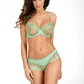 Semi Sheer Boyshorts Panty Sawren Mint-2