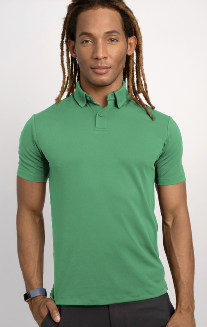 Short Sleeve Polo Solid // Mint