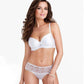 White Molded Foam Cup Bra Stefi L Hibiscus-1