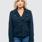 Molly Women's Faux Suede Moto Jacket