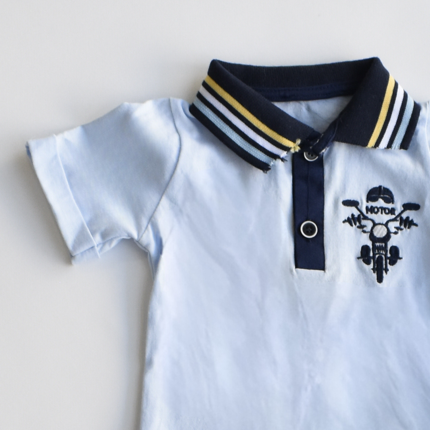 Born To Ride Boys Polo Set-3
