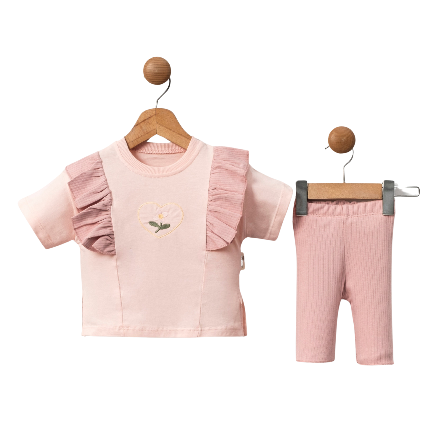 The Blossom Breeze Girls Casual Set-1