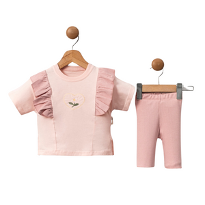The Blossom Breeze Girls Casual Set - Farnelli