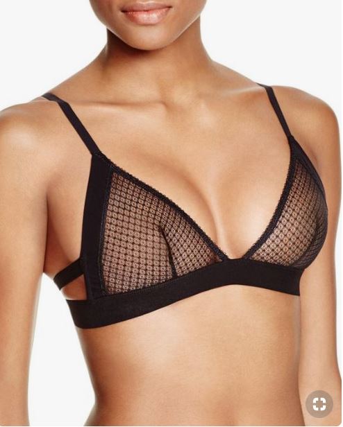 Addiction Moulin Sheer Wireless Tringle Bra-0
