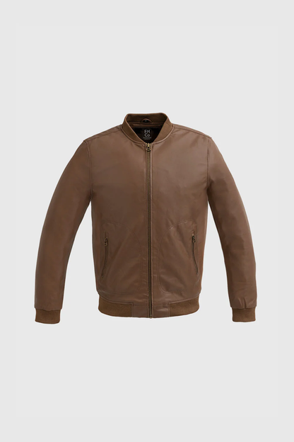 Myles Men's Faux Leather Scooter Jacket