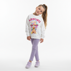 La-Bu-Bu Princess Girls Legging Set - Farnelli