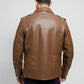 Nash Men's Faux Leather Motorcycle Jacket