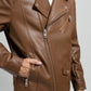 Nash Men's Faux Leather Motorcycle Jacket
