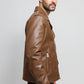 Nash Men's Faux Leather Motorcycle Jacket