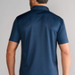 Short Sleeve Polo Dot // Navy