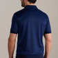 Short Sleeve Sweater Polo Solid // Navy