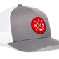 Nebraska Trucker Hat  |  Red NEB X Snapback