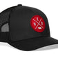 Nebraska Trucker Hat  |  Red NEB X Snapback