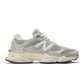Grey New Balance 9060 men's lifestyle shoes with stylish design and cushioned sole, perfect for casual wear.