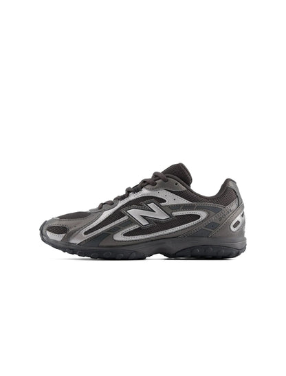 Black New Balance Womens 204L footwear featuring sleek design, cushioned sole, and stylish appearance.