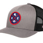 New England Football Trucker Hat  |  NE X Snapback
