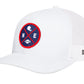 New England Football Trucker Hat  |  NE X Snapback