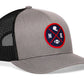 New England Football Trucker Hat  |  NE X Snapback