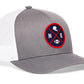 New England Football Trucker Hat  |  NE X Snapback