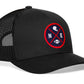 New England Football Trucker Hat  |  NE X Snapback