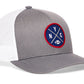 New York Football Trucker Hat  |  Blue NYC X Snapback