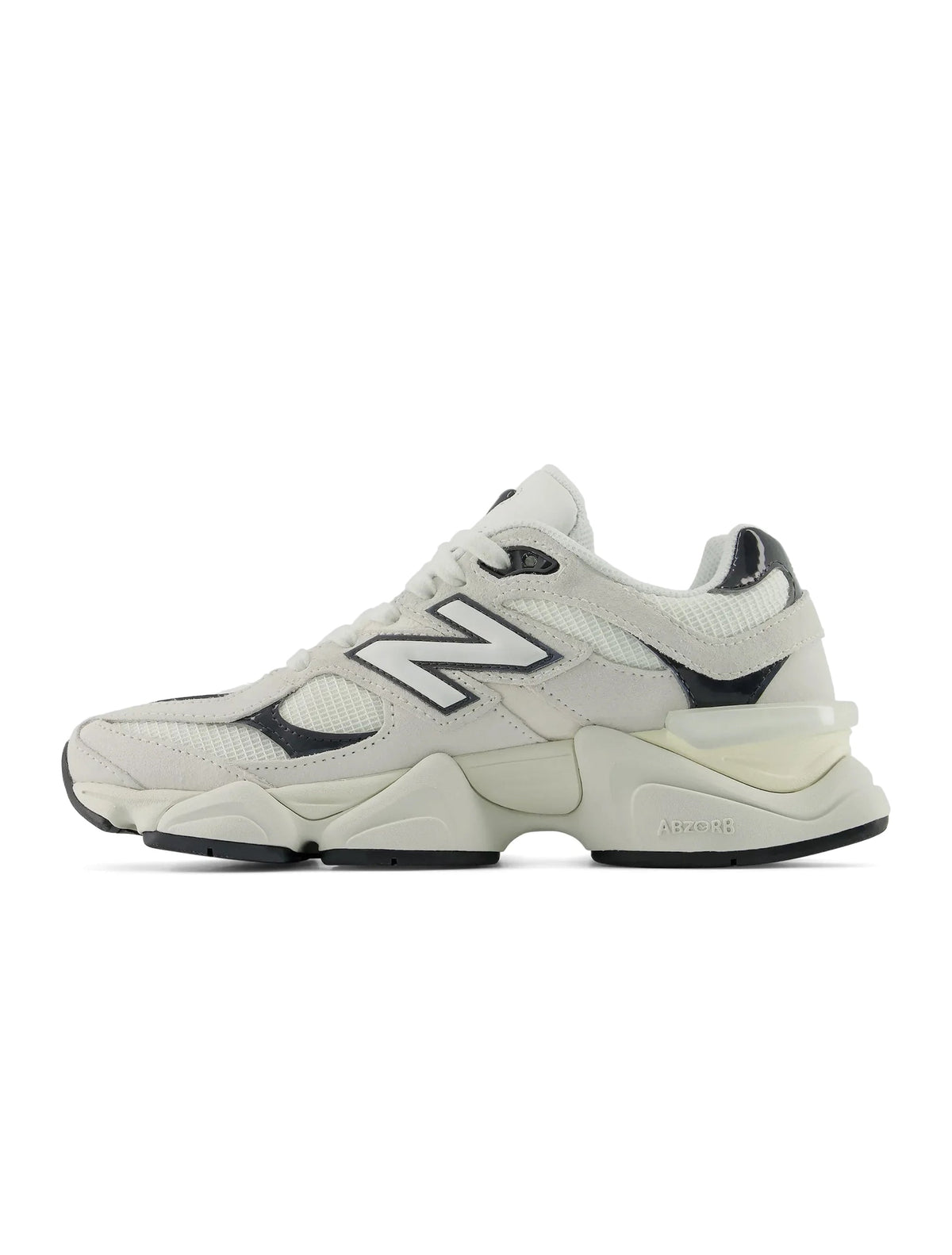 New Balance Men's 9060 Lifestyle Shoes in grey and white with stylish design and comfortable fit, perfect for casual wear.