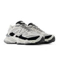 New Balance Men's 9060 lifestyle shoes in white and black, showcasing stylish men's footwear with a modern design.