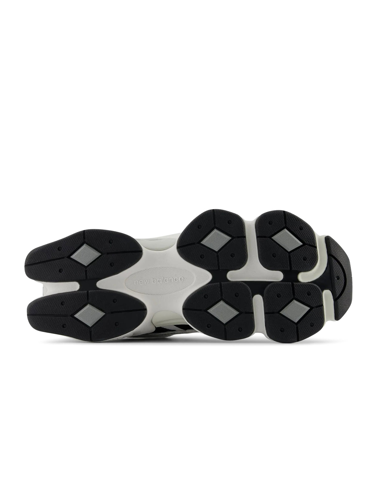 New Balance Men's 9060 Lifestyle Shoes in white and black, showcasing stylish sneaker design and comfort features.