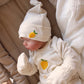 Lemon Patterned 5 Piece Newborn Set