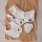 Fish Patterned 5 Piece Newborn Set
